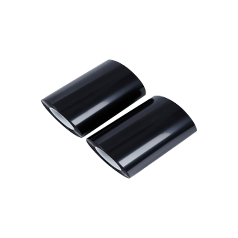 Schwarze, bruchfreie, glänzende Lasergravurfolie